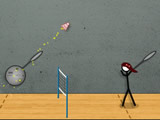 Stick Figure Badminton 2